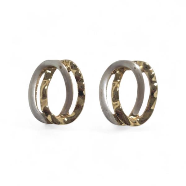 METAL HOOP EARRING