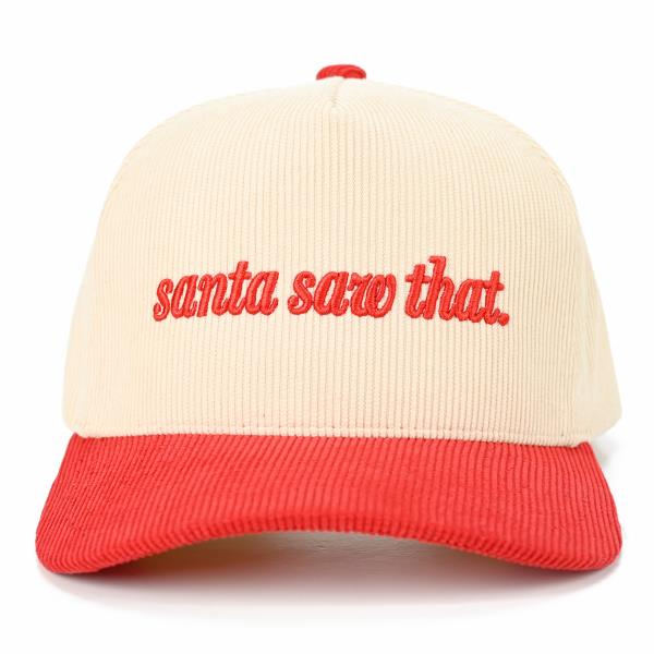CC SANTA SAW THAT TRUCKER HAT