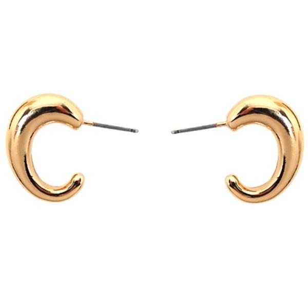 METAL POST EARRING