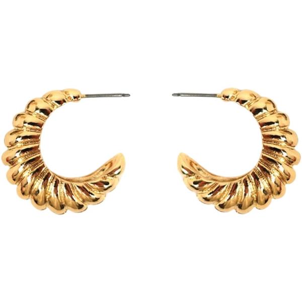 CHUNKY HOOP EARRING