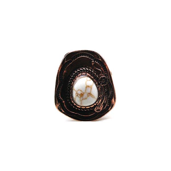 WESTERN COWBOY HAT DESIGN CUFF RING