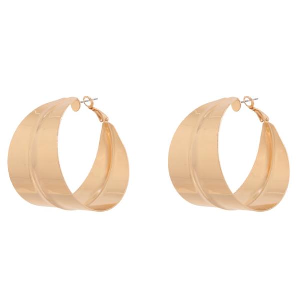 SDJ METAL HOOP EARRING