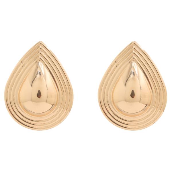 SDJ METAL TEARDROP EARRING
