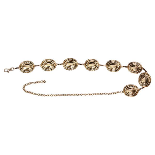 WESTERN COIN CONCHO CHAIN BELT