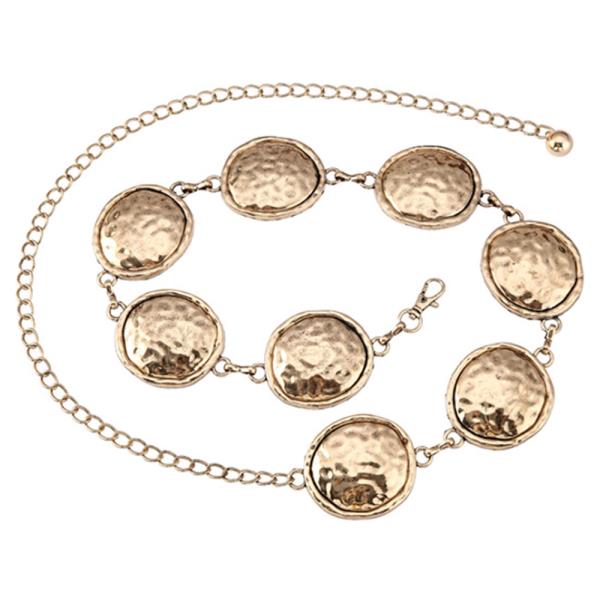 WESTERN COIN CONCHO CHAIN BELT