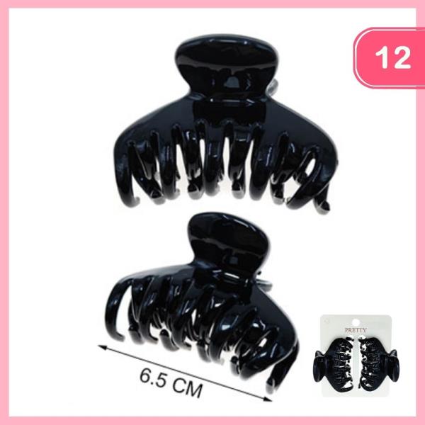 HAIR CLAW CLIP (12 UNITS)