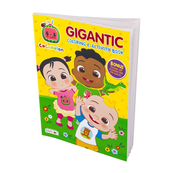 COCOMELON GIGANTIC COLORING AND ACTIVITY BOOK, 192PG