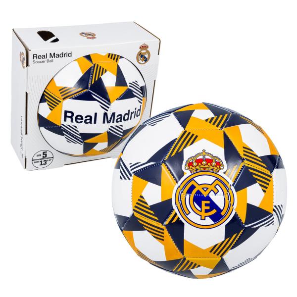 REAL MADRID CF OFFICIAL LICENSED SOCCER BALL, SIZE 5