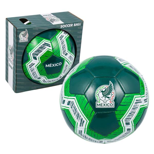 MEXICO NATIONAL TEAM OFFICIAL LICENSED SOCCER BALL, SIZE 5