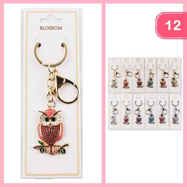 OWL KEYCHAIN (12 UNITS)