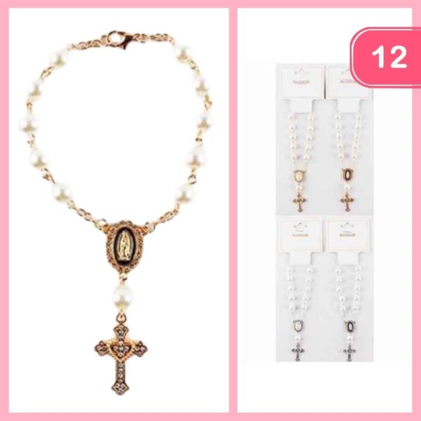 ROSARY BRACELET (12 UNITS)