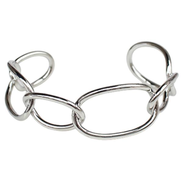 METAL CUFF OPEN BRACELET