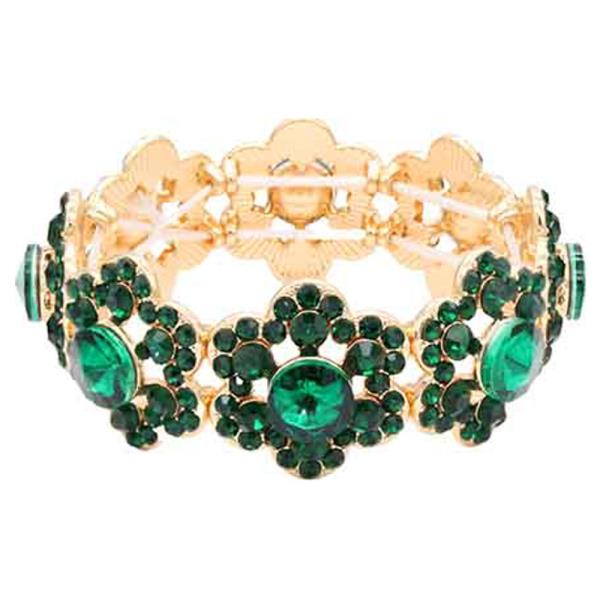 AB CRYSTAL STRETCH BRACELET