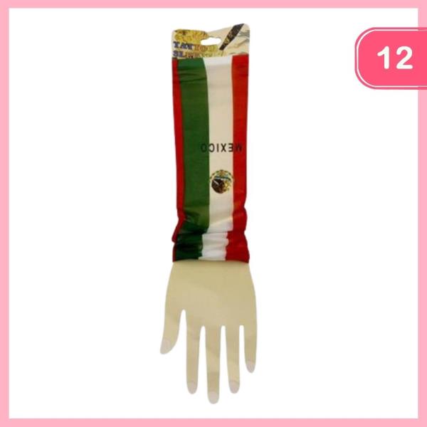 MEXICO FLAG HAND SLEEVE (12 UNITS)