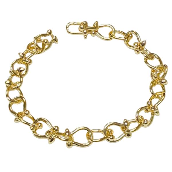 HORSE SHOE CHAIN BRACELET