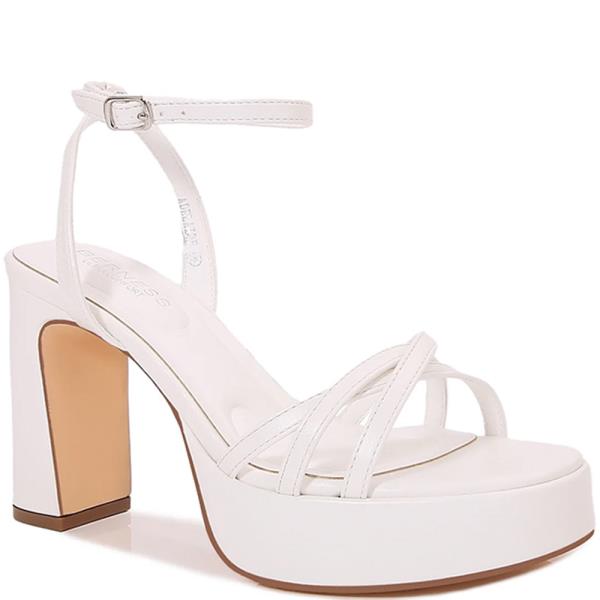 STRAPPY PLATFORM SANDAL HEEL