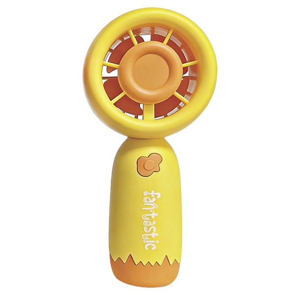HANDHELD DESKTOP MINI FAN FANTASTIC YELLOW