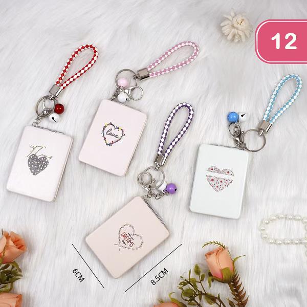 2IN1 APLANE MIRROR AND MAGNIFYING HEART LOVE DREAMS (12 UNITS)