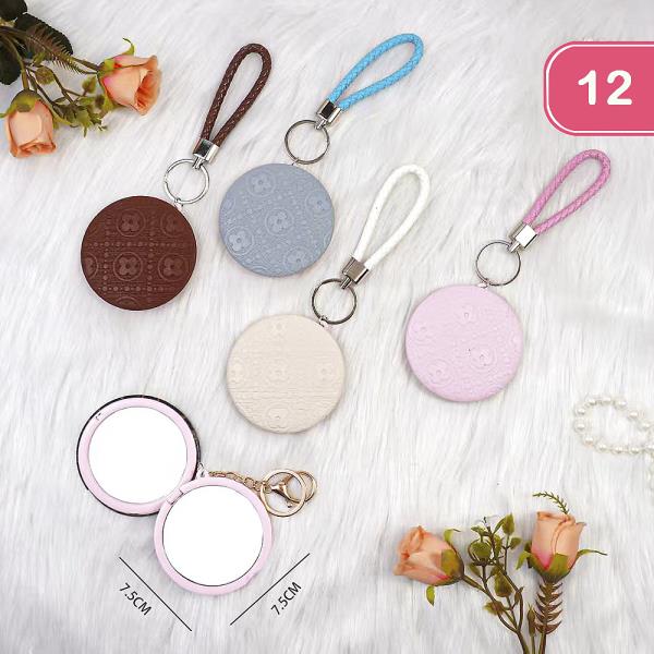 2IN1 APLANE MIRROR AND MAGNIFYING ROUND FASHION (12 UNITS)