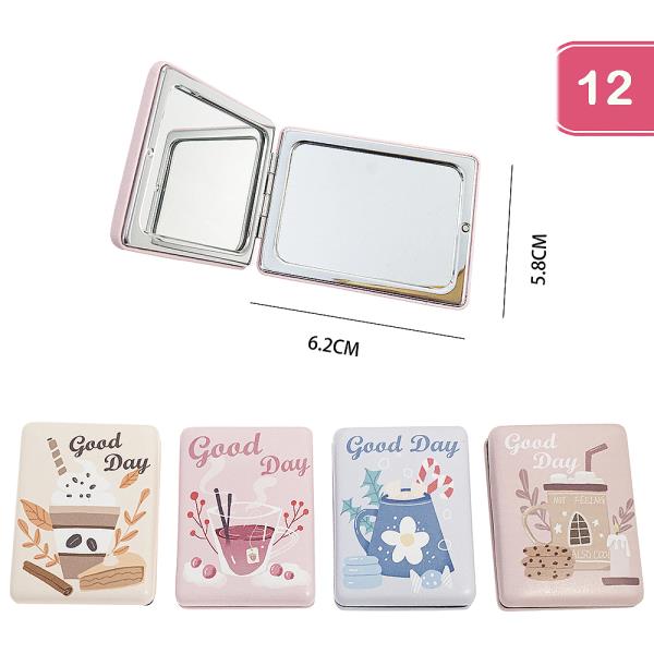 2IN1 APLANE MIRROR AND MAGNIFYING GOOD DAY (12 UNITS)