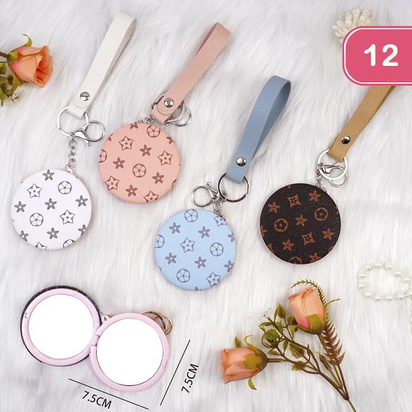 2IN1 APLANE MIRROR AND MAGNIFYING FASHION PRINT (12 UNITS)