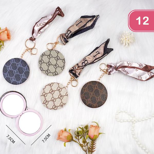 2IN1 APLANE MIRROR AND MAGNIFYING FASHION PRINT (12 UNITS)