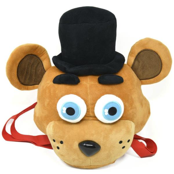 FIVE NIGHTS AT FREDDYS HEAD SHAPED PLUSH BACKPACK