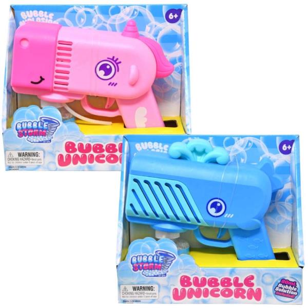 BUBBLESTORM WHALE UNICORN BUBBLE BLASTER WITH 80ML