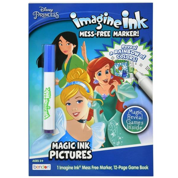 PRINCESS IMAGINE INK COLORING BOOK