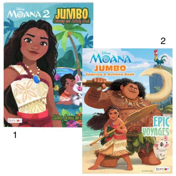 MOANA COLORING BOOK