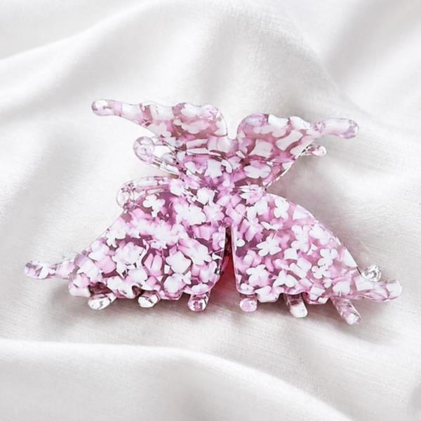 BUTTERFLY HAIR CLAW CLIP