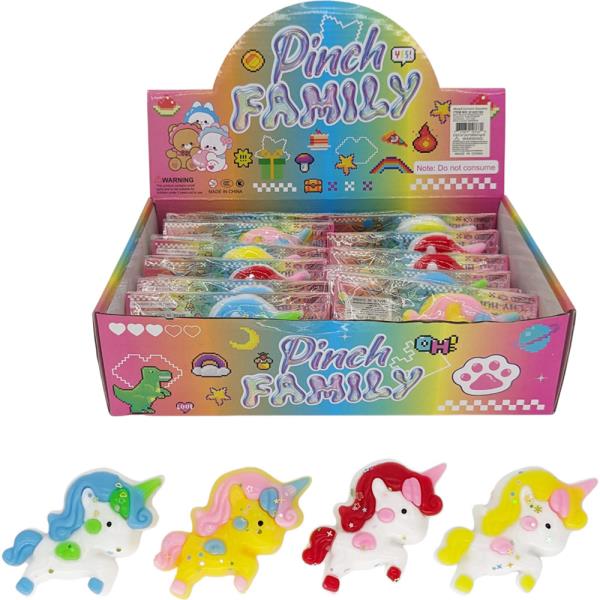 PINCH FAMILY SQUISHY SQUEEZE TOY (12 UNITS)
