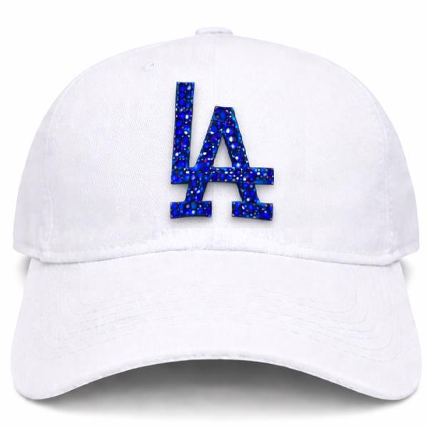 RHINESTONE LA FASHION CAP