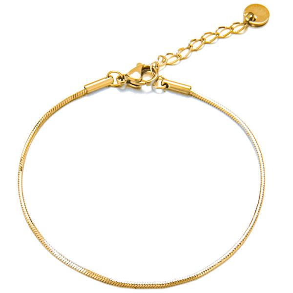 STAINLESS STEEL HERRINGBONE BRACELET