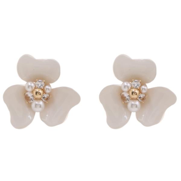 SODAJO FLOWER STUD EARRING