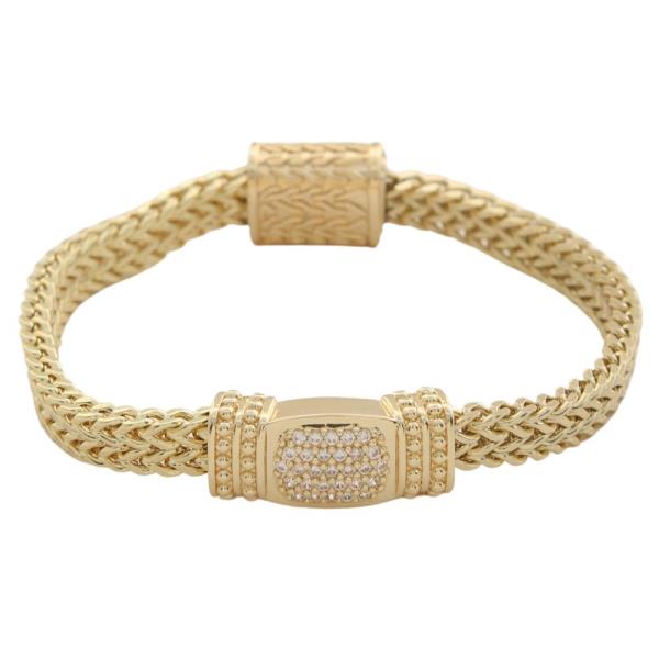 14K GOLD PLATED MAGNETIC BRACELETS