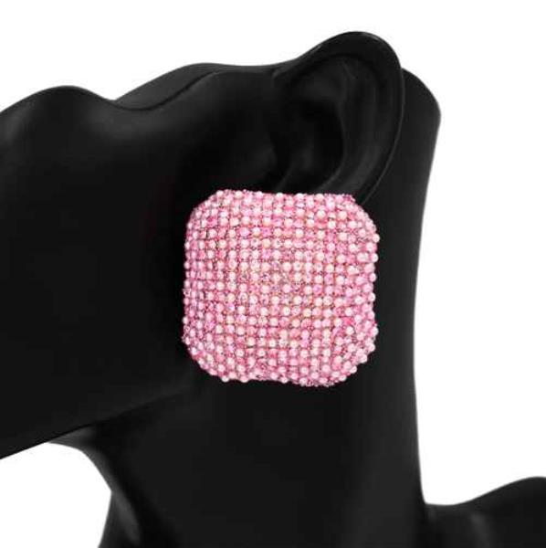 HAMMERED METAL RESIN STONE CUFF BRACELET