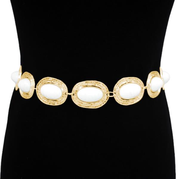 RESIN OVAL LINK CHAIN BELT
