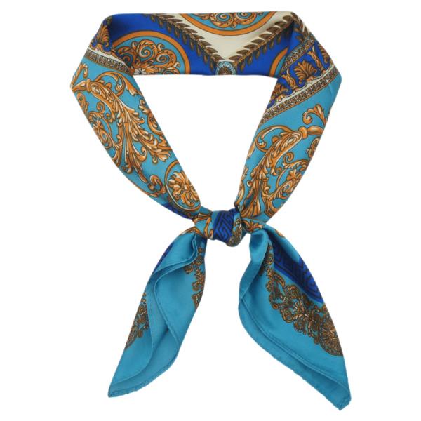 REGAL STATUS PRINT SATIN SCARF