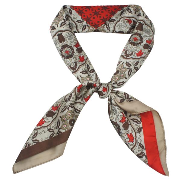 ART NOUVEAU FLOWER QUAD SCARF