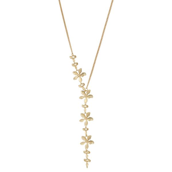 SDJ PETALS DROP NECKLACE