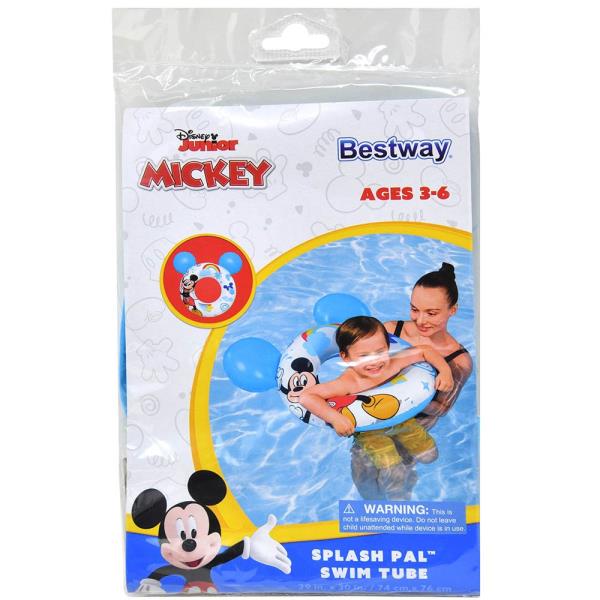 MICKEY AND FRIENDS SPLASH PAL SWIM TUBE WITH EARS