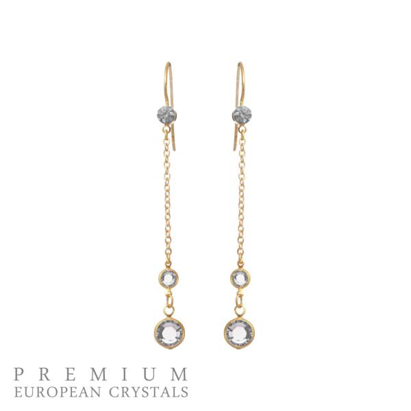 CRYSTAL DROP EARRING