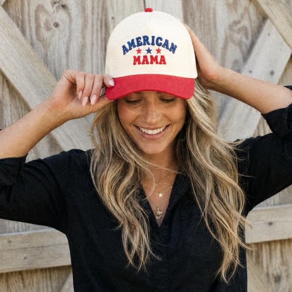 CC AMERICAN MAMA TRUCKER HAT
