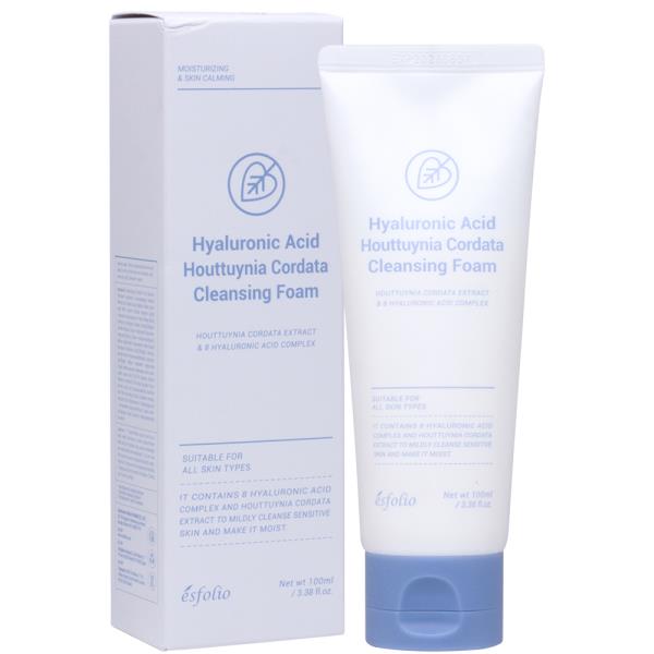 HYALURONIC ACID HOUTTUYNIA CORDATA CLEANSING FOAM