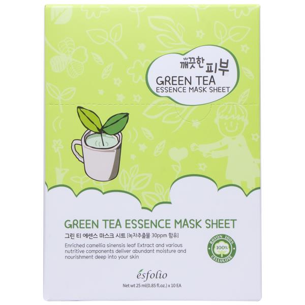 GREEN TEA ESSENCE 10PC MASK SHEET