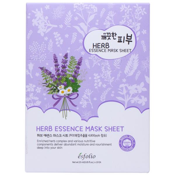 HERB ESSENCE 10PC MASK SHEET