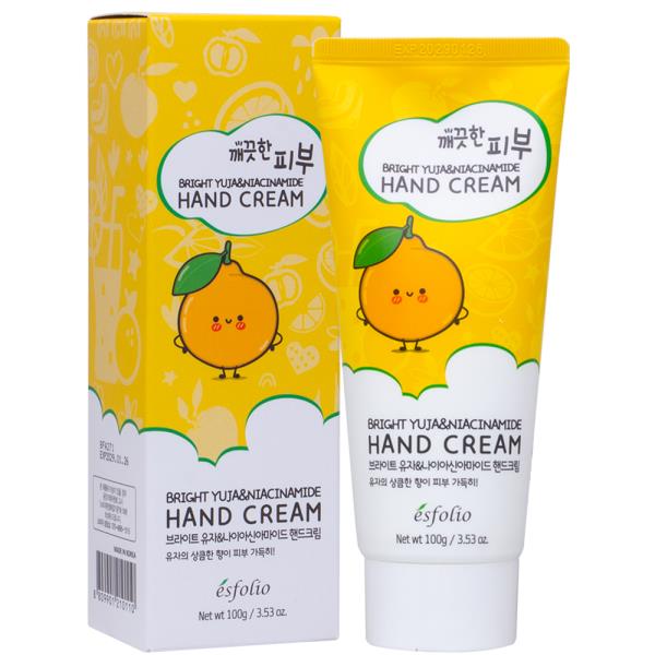 BRIGHT YUJA AND NIACINAMIDE HAND CREAM