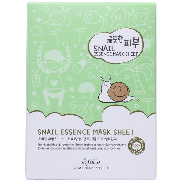SNAIL ESSENCE 10PC MASK SHEET