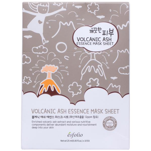 VOLCANIC ASH ESSENCE 10PC MASK SHEET